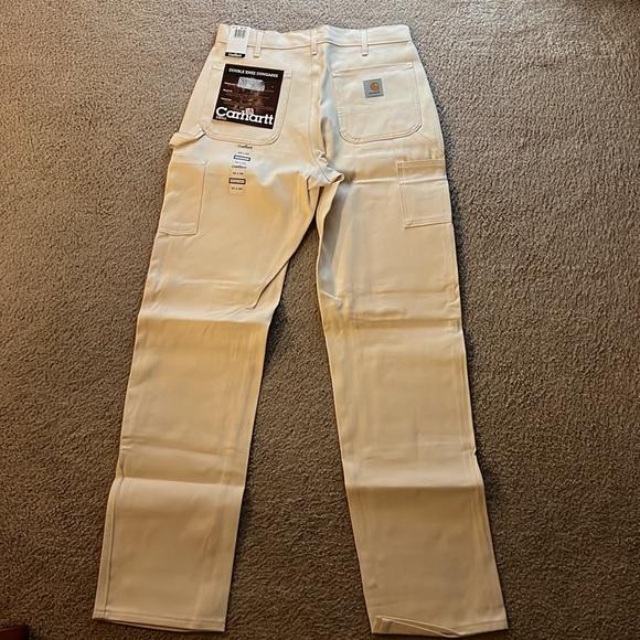 DEADSTOCK Carhartt Double Front Drill Work Dungaree Made in USA 🇺🇸 - Picture 5 of 11